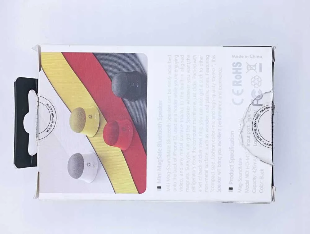 „Ultron Mag Soundmate“ magnetinė BT kolonėlė, 1 vnt., balta
