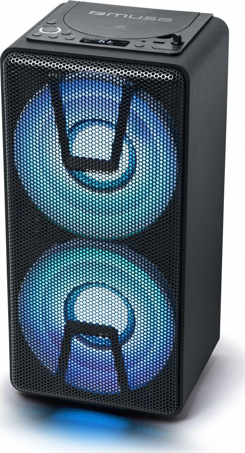 Muse | Party Box Speaker | M-1820 DJ | 150 W | Bluetooth | Belaidė jungtis | Juodas