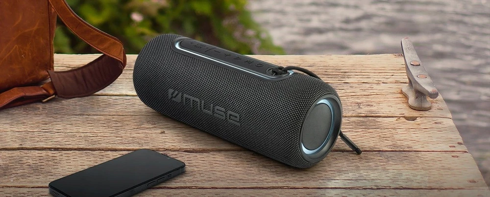 Muse | M-780 BT | Speaker Splash Proof | Atsparus vandeniui | Bluetooth | Belaidė jungtis | Portable | Juodas