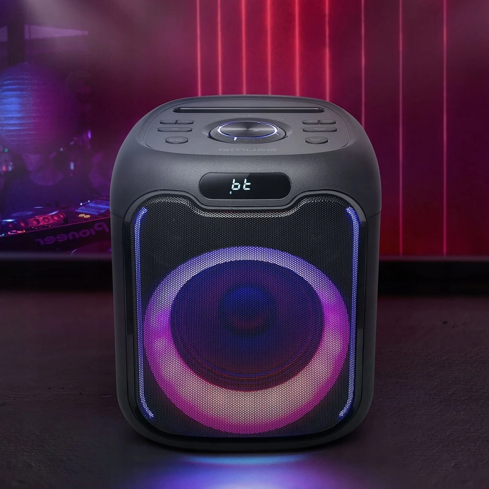 Muse | Party Box Speaker | M-1803 DJ | 150 W | Bluetooth | Belaidė jungtis | Portable | Juodas