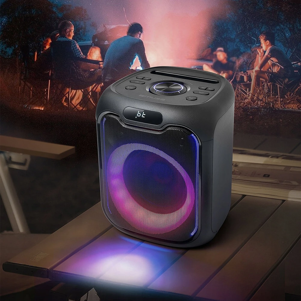 Muse | Party Box Speaker | M-1803 DJ | 150 W | Bluetooth | Belaidė jungtis | Portable | Juodas