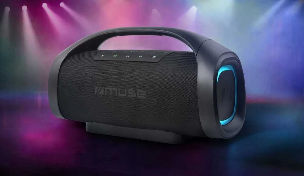 Muse | Speaker | M-980 BT | Bluetooth | Belaidė jungtis | Portable | Juodas