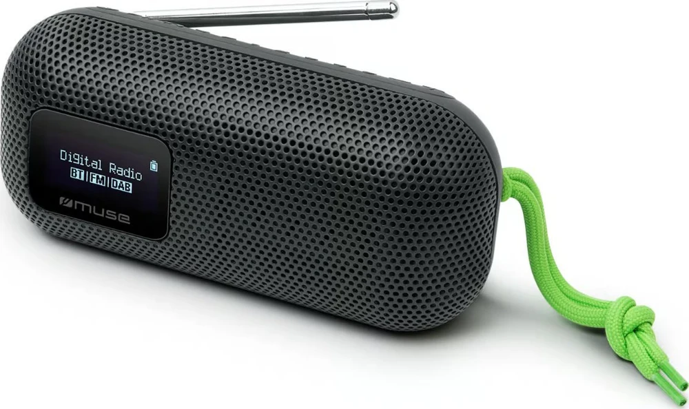 Muse | Speaker With FM Radio | M-750 FBT | 10 W | Atsparus vandeniui | Bluetooth | Belaidė jungtis | Portable | Juodas