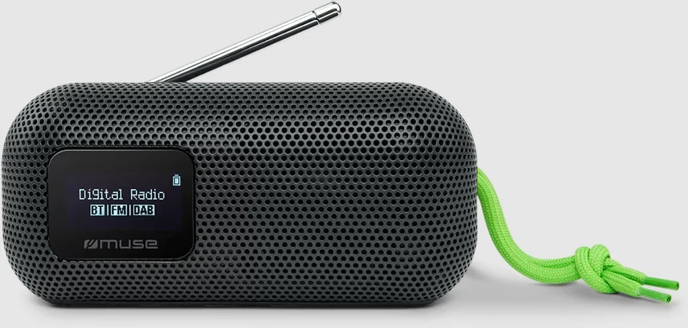 Muse | Speaker With FM Radio | M-750 FBT | 10 W | Atsparus vandeniui | Bluetooth | Belaidė jungtis | Portable | Juodas