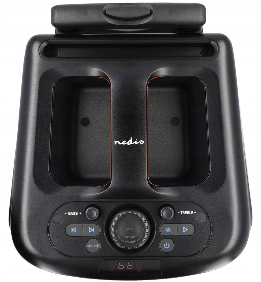 Garsiakalbis Nedis Bluetooth Juodas/Oranžinė (SPPT2480BK)