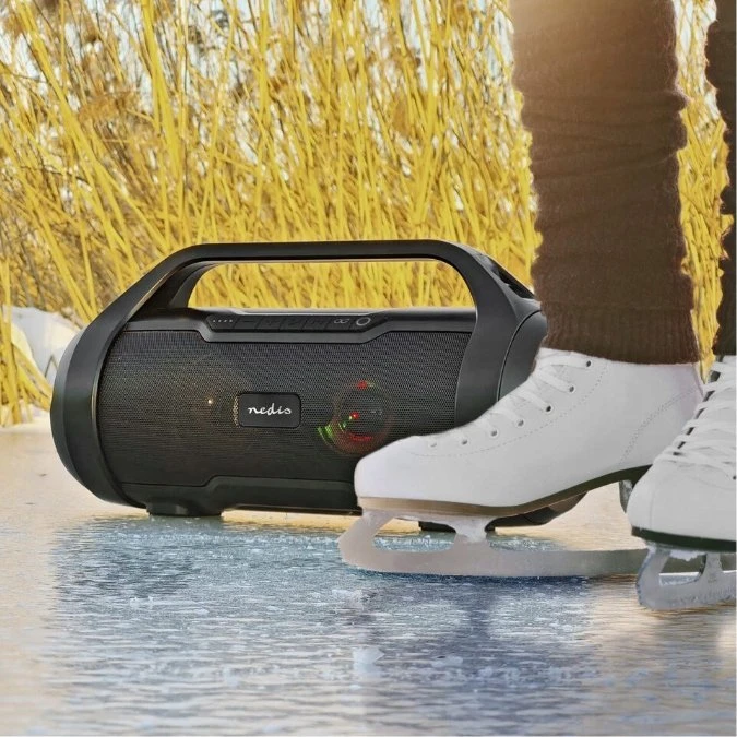 Garsiakalbis Nedis SPBB310BK głośnik nešiojama / imprezowy Nešiojama kolonėlė stereo Juodas 36 W