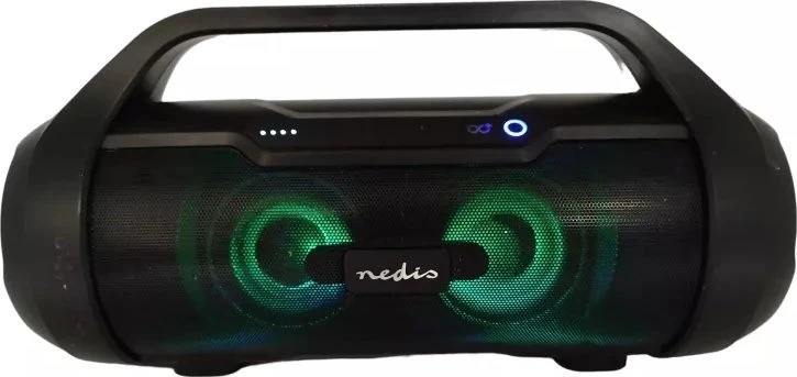 Garsiakalbis Nedis SPBB310BK głośnik nešiojama / imprezowy Nešiojama kolonėlė stereo Juodas 36 W