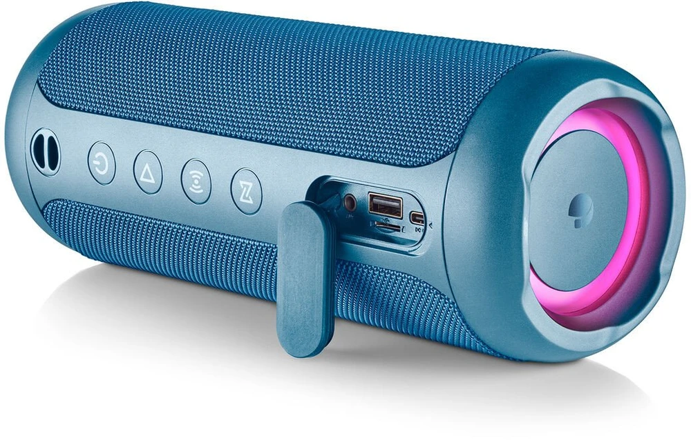 Garsiakalbis NGS Nešiojama kolonėlė Bluetooth Przenośny Roller Furia 2 Mėlyna 15 W