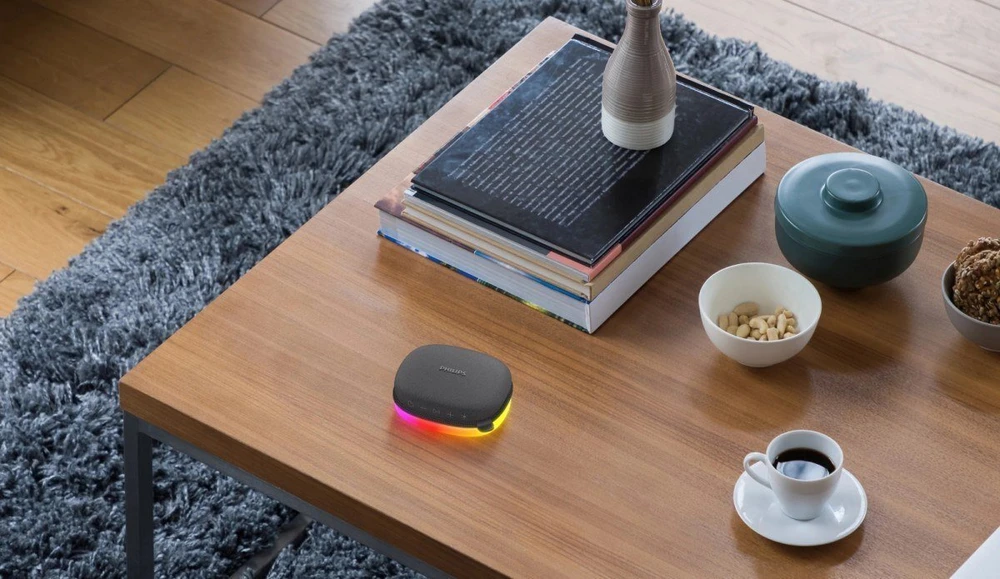 „Philips“ garso ausinės su „Bluetooth“ ir lemputėmis tas2307bk/00