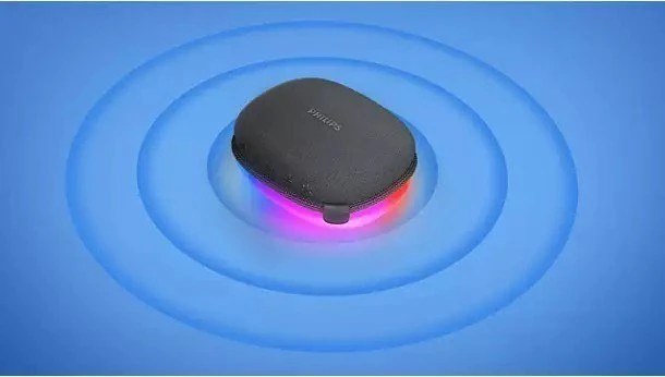 „Philips“ garso ausinės su „Bluetooth“ ir lemputėmis tas2307bk/00