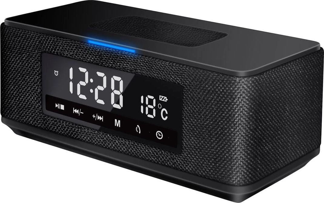 Platinet Bluetooth nešiojamas garsiakalbis OMEGA (PMGQ15B) (wireless charging function) juodas