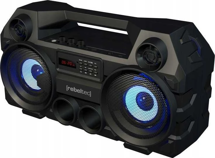 Rebeltec mėlynos spalvos bluetooth garsiakalbis SoundBOX 465