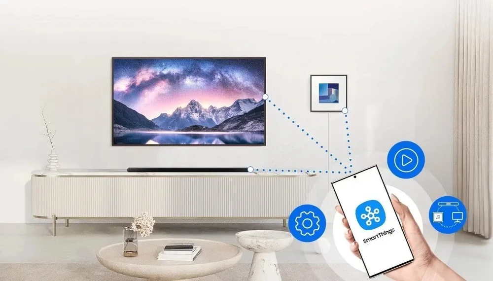 Samsung Garso sistema 2024 LS60D Music Frame kolonėlė su „Dolby Atmos“ (HW-LS60D/EN)