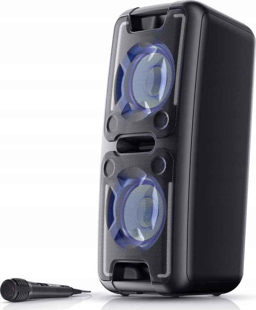 Sharp PS-949 Party Speaker with Built-in Baterija | Sharp | Party Speaker | PS-949 XParty Street Beat | 132 W | Atsparus vandeniui | Bluetooth | Belaidė jungtis | Portable | Juodas