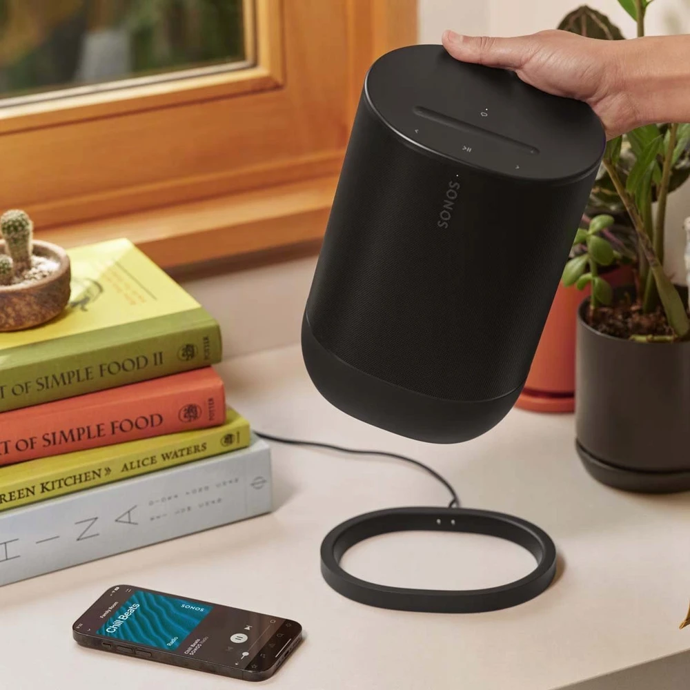 Sonos Move Gen2 nešiojama kolonėlė, Baltos spalvos