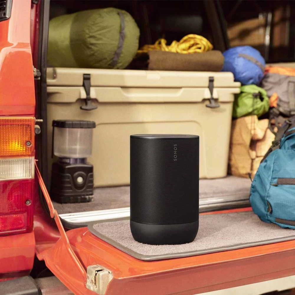 Sonos Move Gen2 nešiojama kolonėlė, Juodos spalvos