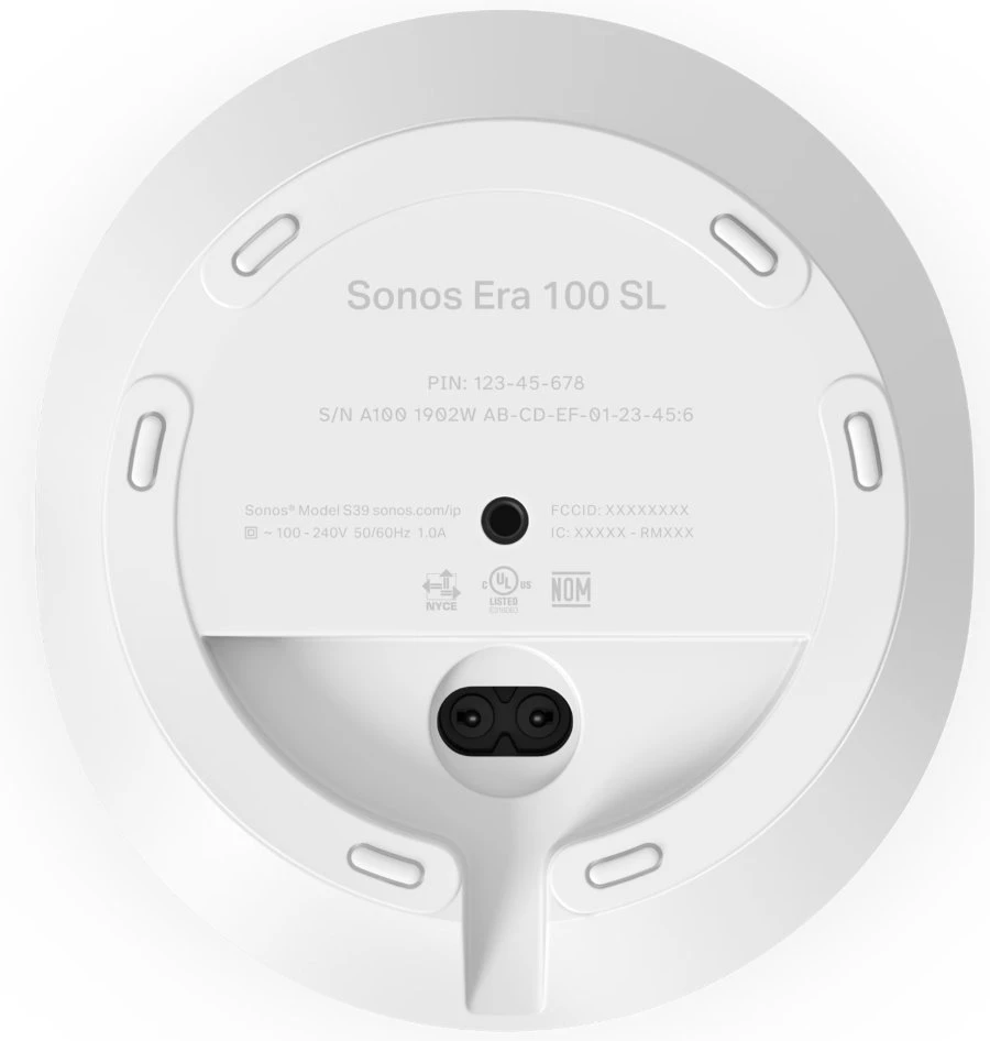 Namų kino sistema Garsiakalbis Sonos Era 100 SL Full Range Baltas Wired and Wireless