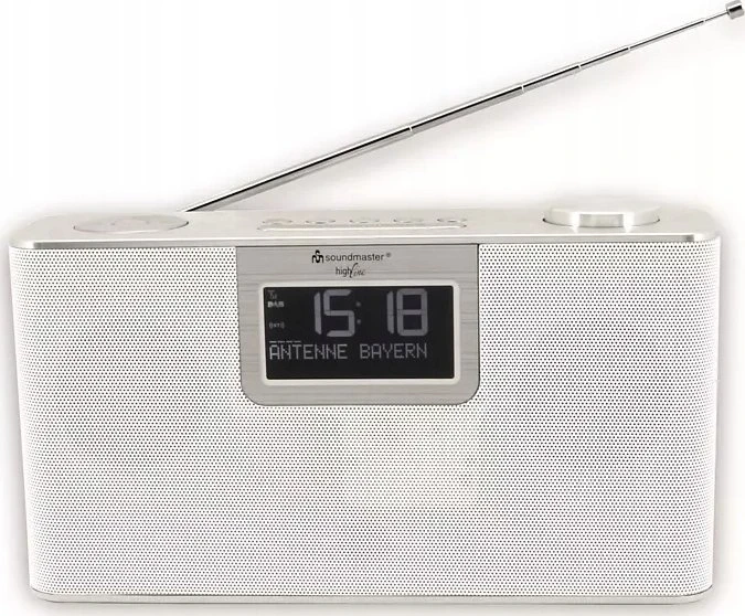 Garsiakalbis Soundmaster DAB700WE Sidabrinė, Baltas (00-6798)