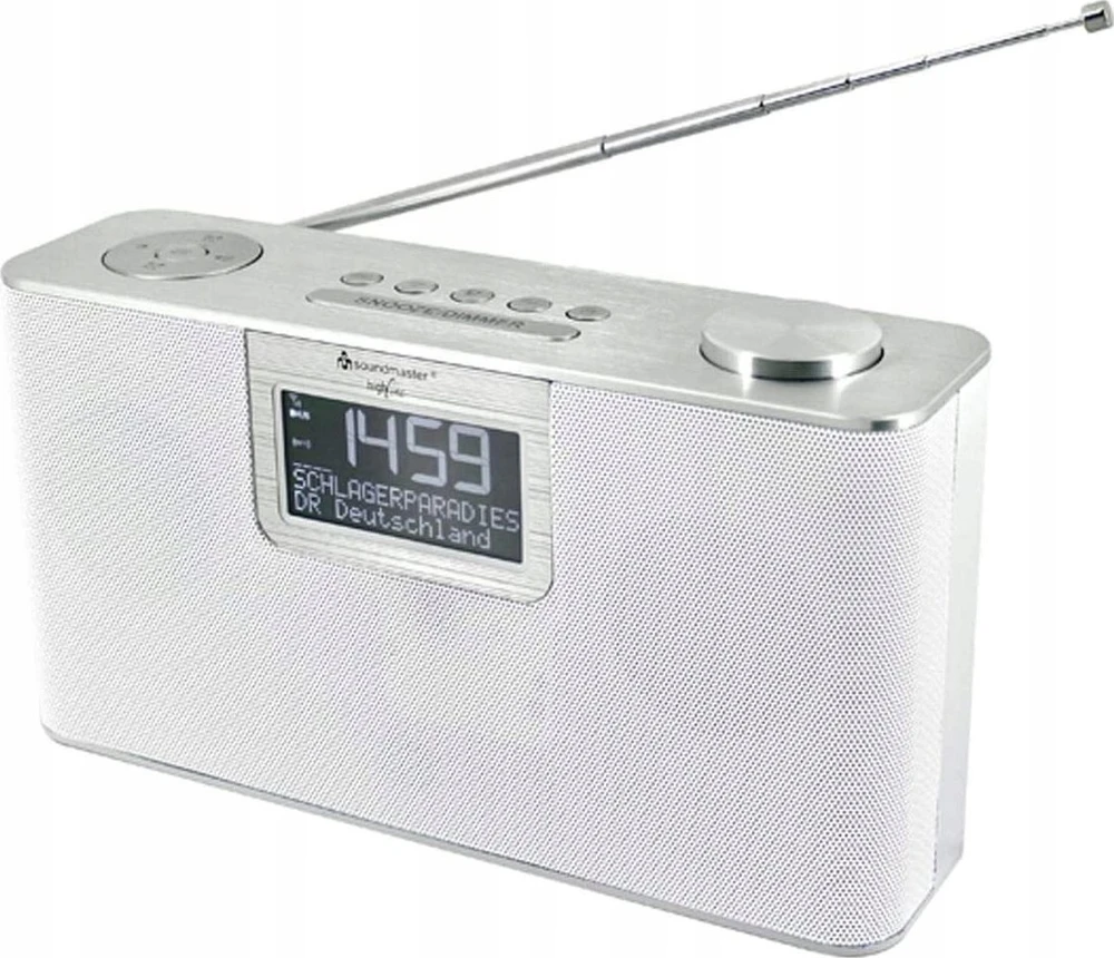 Garsiakalbis Soundmaster DAB700WE Sidabrinė, Baltas (00-6798)