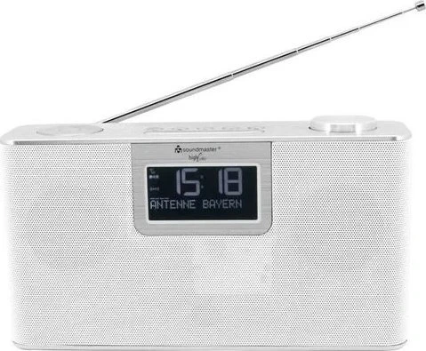 Garsiakalbis Soundmaster DAB700WE Sidabrinė, Baltas (00-6798)