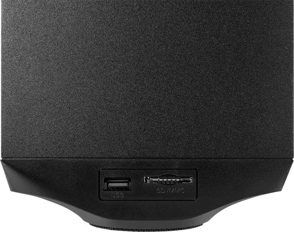 Speakers SVEN MS-304, juodas (40W, FM, USB/SD, Ekranas, RC, Bluetooth), SV-015602