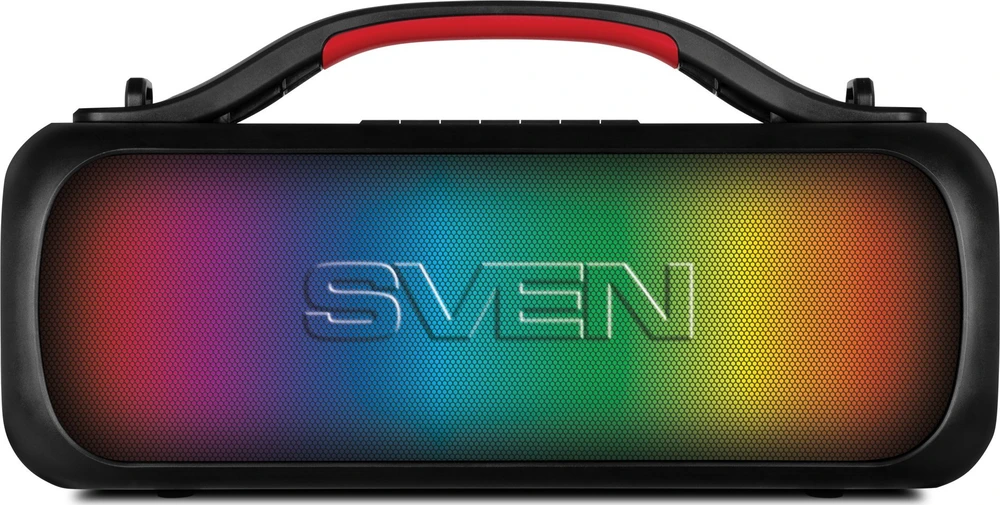 Garsiakalbiai SVEN PS-360, 24W atsparūs vandeniui, Bluetooth (juoda)