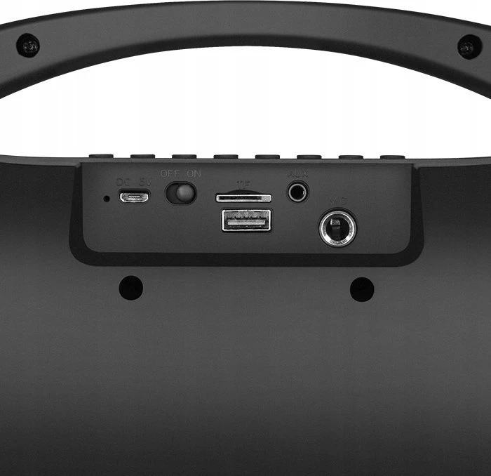 Garsiakalbis SVEN PS-425, juodas (12W, Bluetooth, FM, USB, Micro SD, LED-ekranas, 1500mA*h); SV-019624