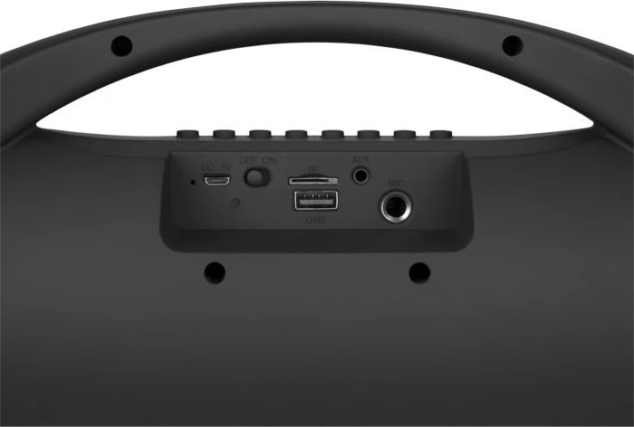 Garsiakalbis SVEN PS-425, juodas (12W, Bluetooth, FM, USB, Micro SD, LED-ekranas, 1500mA*h); SV-019624