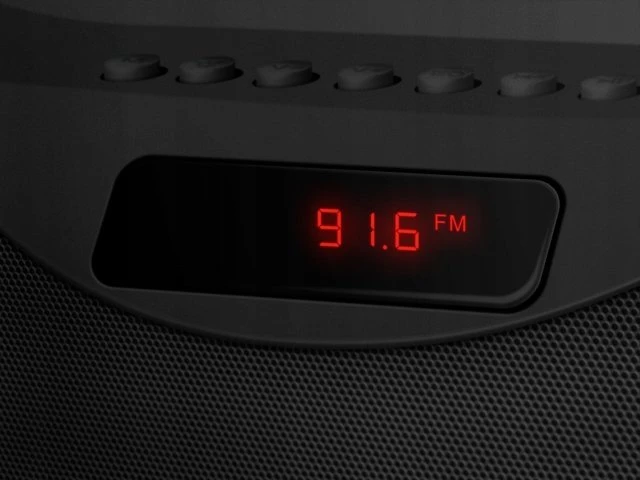 Garsiakalbis SVEN PS-425, juodas (12W, Bluetooth, FM, USB, Micro SD, LED-ekranas, 1500mA*h); SV-019624