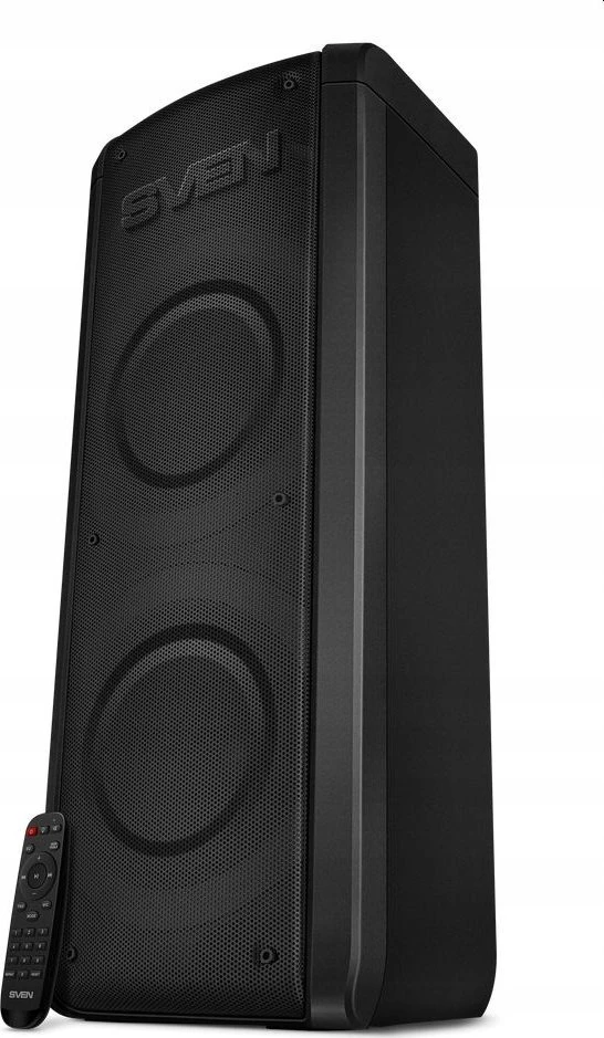 Garsiakalbis SVEN PS-710, juodas (100W, TWS, Bluetooth, FM, USB, Micro SD, LED ekranas, 4400mA*h)