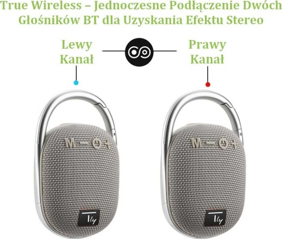 techly bluetooth 5.3 belaidis garsiakalbis 5w tws