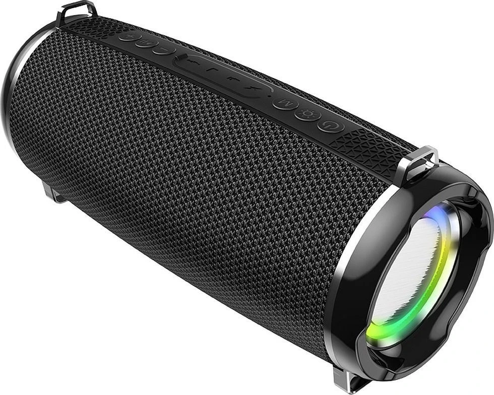 Wireless speaker LED 2 x 5W 6h Hoco HC2 juodas