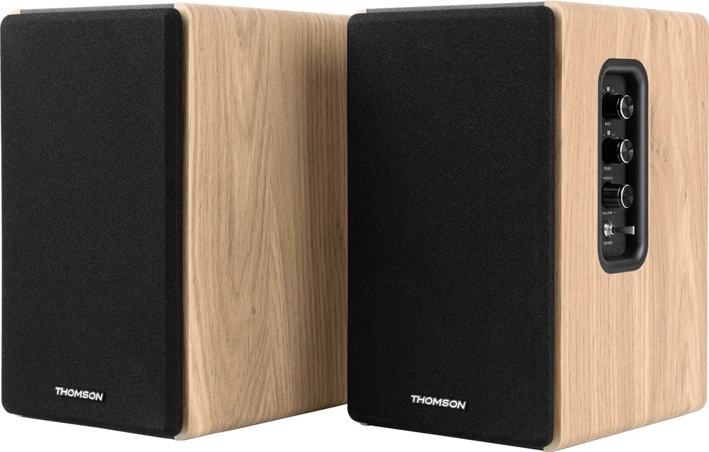 Thomson WS902DUO aktyvios HiFi kolonėlės su „Bluetooth“, 150 W, USB, RCA, HDMI