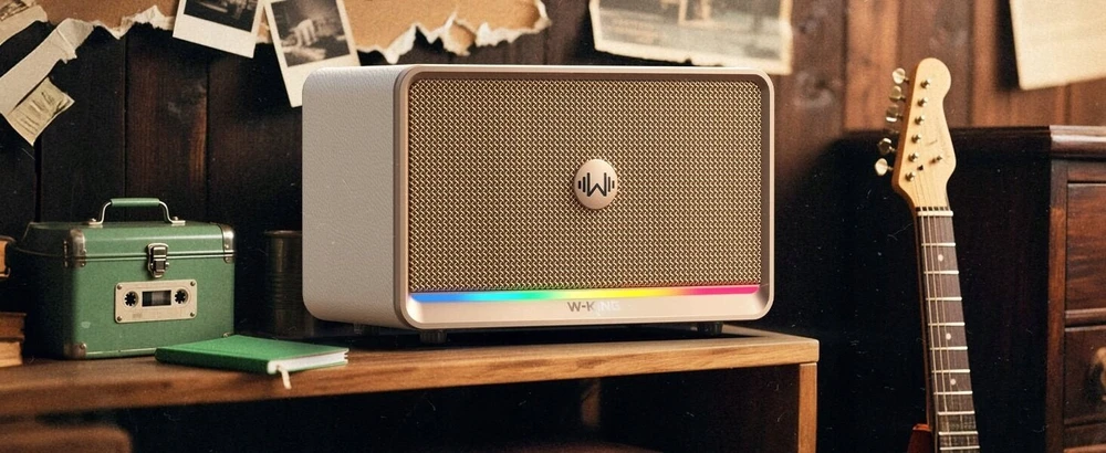 W-KING H330 belaidė „Bluetooth“ kolonėlė – Juodas