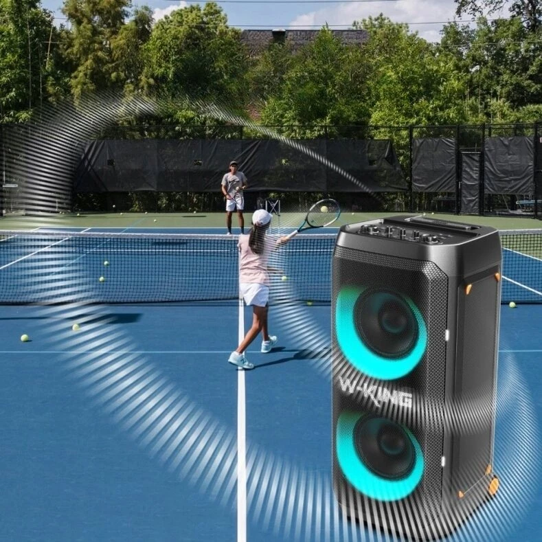 W-KING T12 belaidė „Bluetooth“ kolonėlė – Juodas