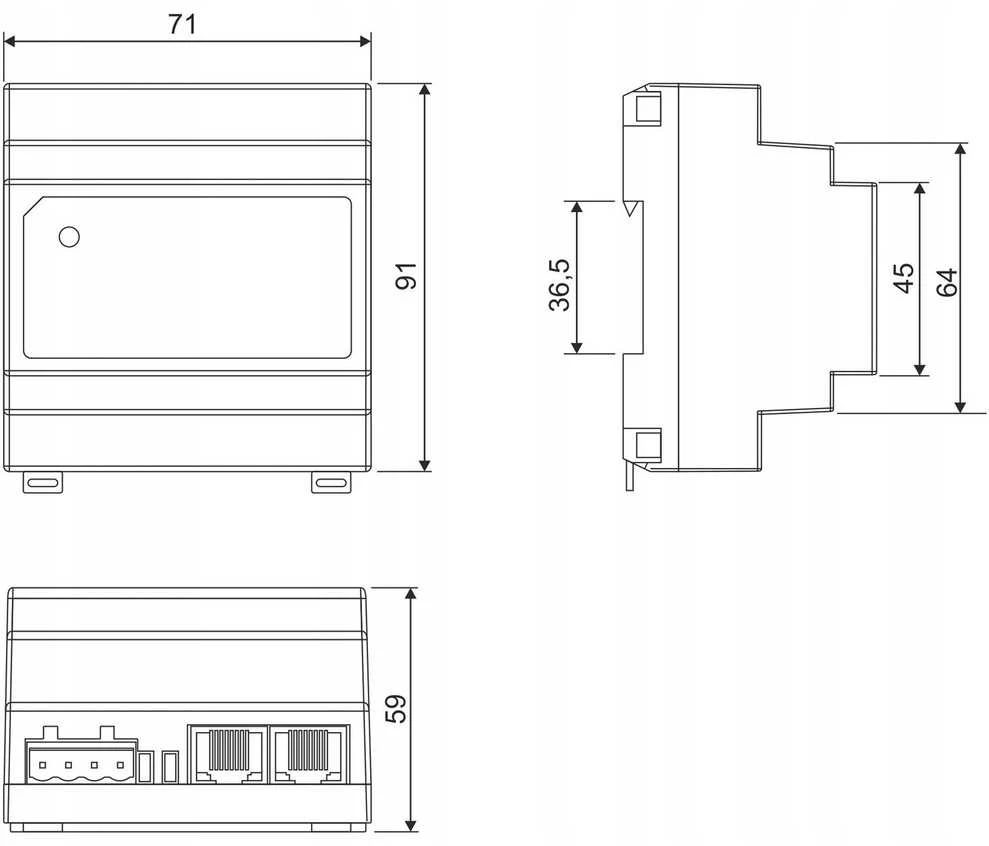 AUDIO SKIRSTYTUVAS CDNAR/U-DIN ACO