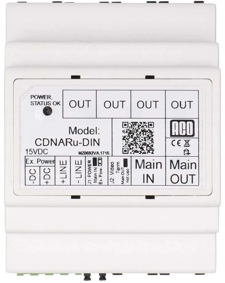 AUDIO SKIRSTYTUVAS CDNAR/U-DIN ACO