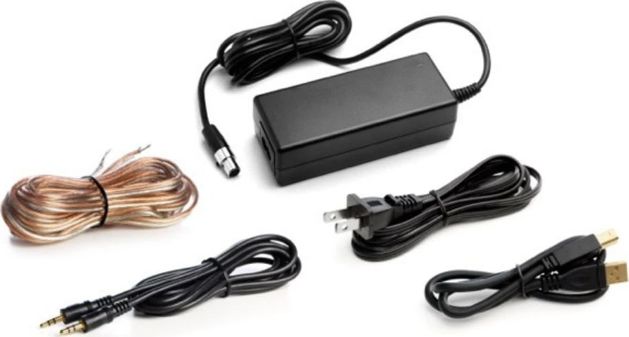 Garso kolonėlės AudioEngine A2+ BT, 30 W | raudonos spalvos