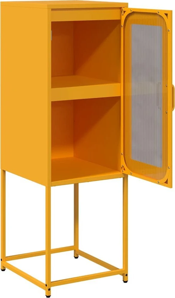 indauja garstyčių geltona 36x39x107 cm šaltai valcuotas plienas
