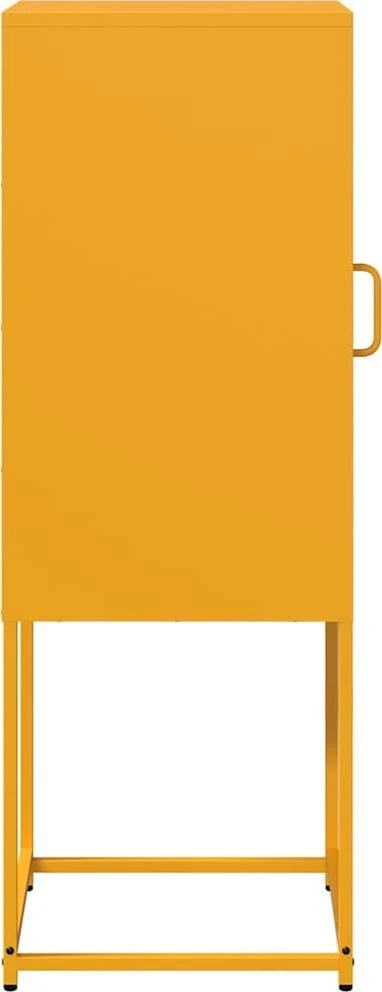indauja garstyčių geltona 36x39x107 cm šaltai valcuotas plienas