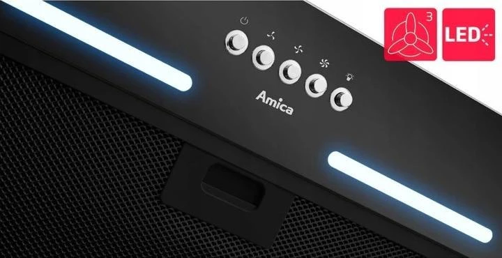Gartraukis Amica OMP6254BG studijinis gaubtas