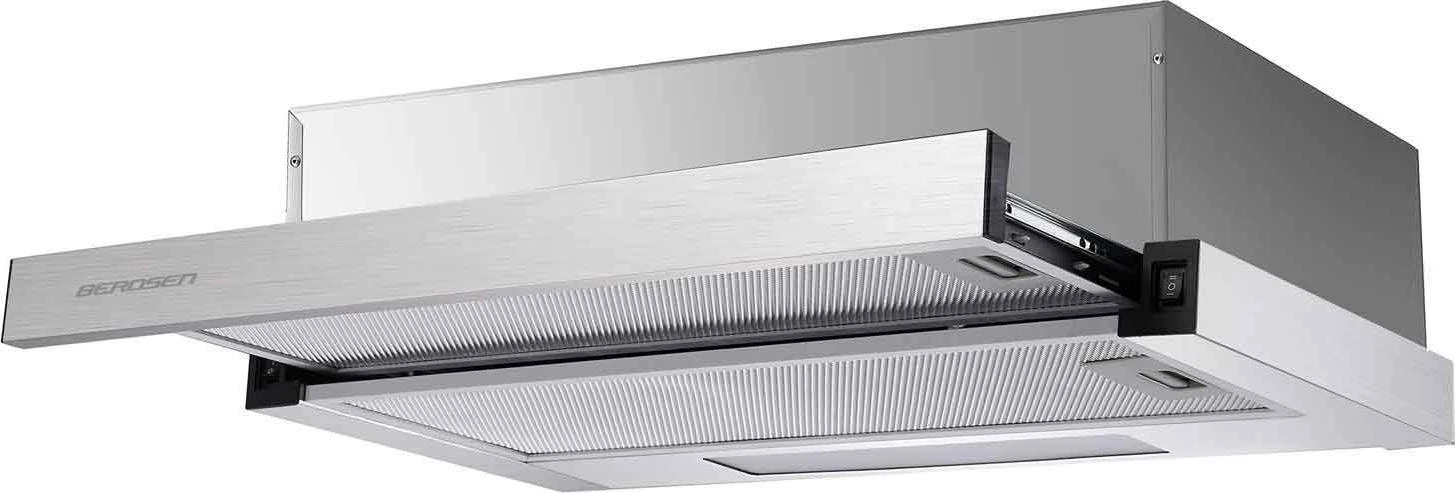 Teleskopinis virtuvės gartraukis Berdsen BT-229 INOX