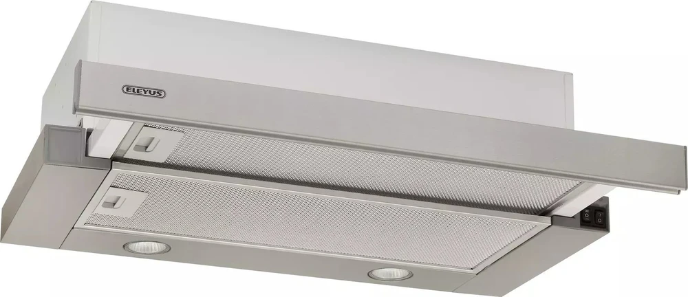 Gartraukis ELEYUS HOOD CCN L 14 150 60 IS Įmontuotas Inox 60 cm 340 m3/val.