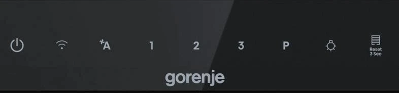 Gorenje WHT66236B Sieninis Juoda 469 m³/h
