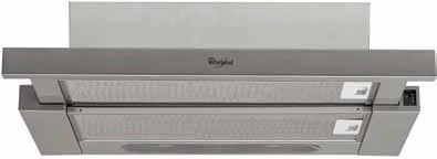 Whirlpool įmontuojamas virtuvės gartraukis - AKR 5390/1 IX (271 m3/h, 599mm, sidabrinės spalvos) aprašymas - Prekės nuotrauka