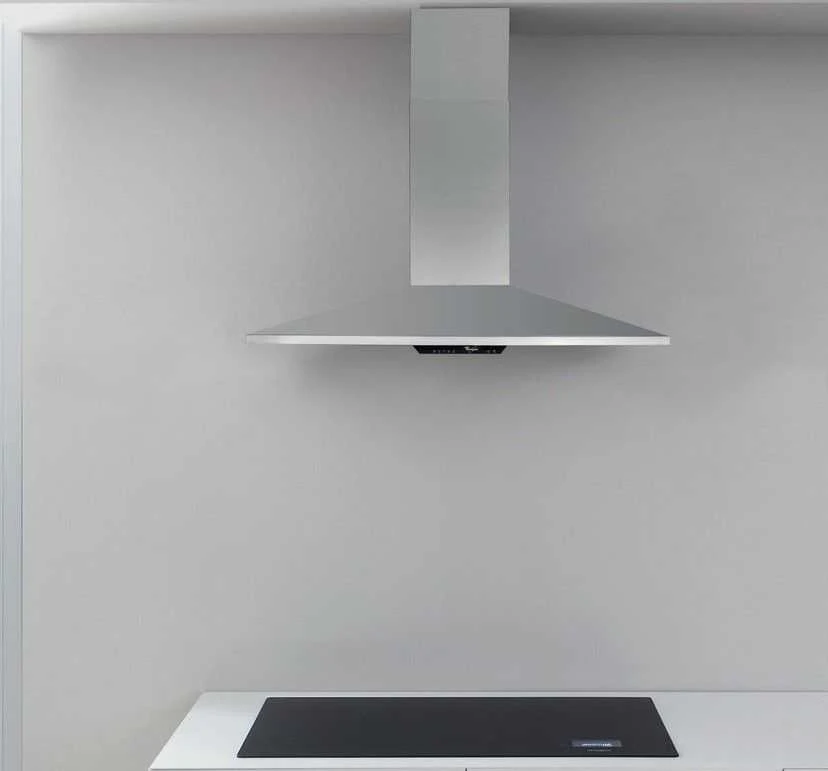 Whirlpool AKR 685/1 IX gartraukis 395 m³/h Tvirtinamas prie sienos Nerūdijančiojo plieno D