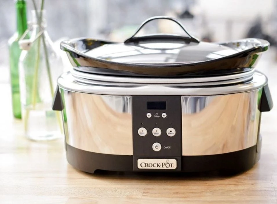 Crock Pot Crock-Puodas SCCPBPP605-050 5,7 litro lėta viryklė (chromuota)