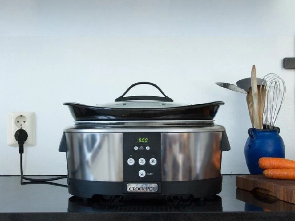 Crock Pot Crock-Puodas SCCPBPP605-050 5,7 litro lėta viryklė (chromuota)