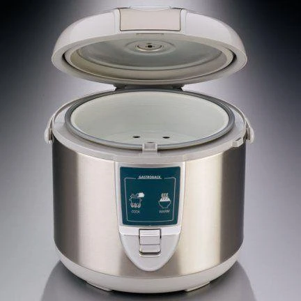 Ryžių virimo puodas Gastroback Rice cooker 42507 Inox/ Baltas, 450 W, Capacity 3 L, Number of baskets 2