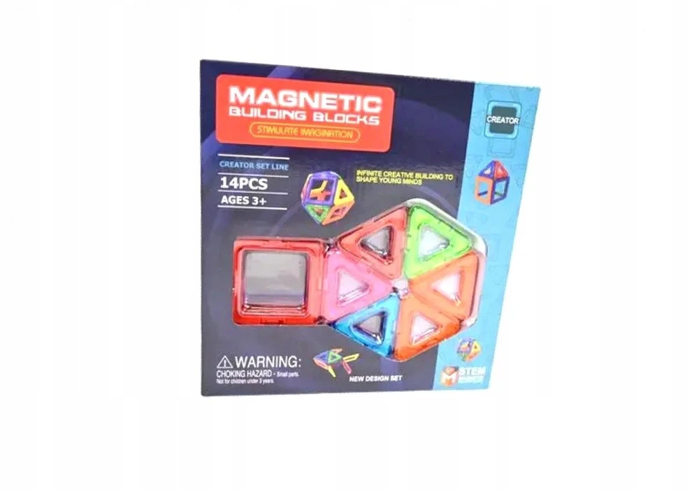 Gazelo magnetiniai kaladėlės 14 vnt. G218645 93091